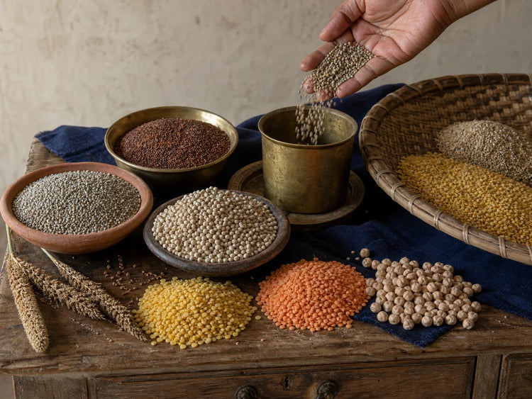 Millets, Grains & Pulses — Indian artisan collection