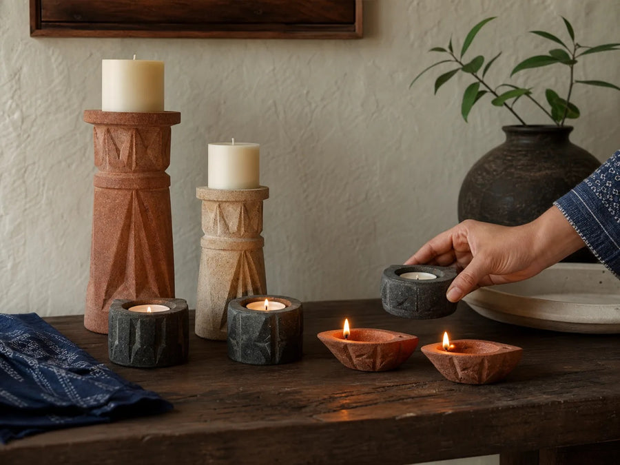 Candle & Diya Holders